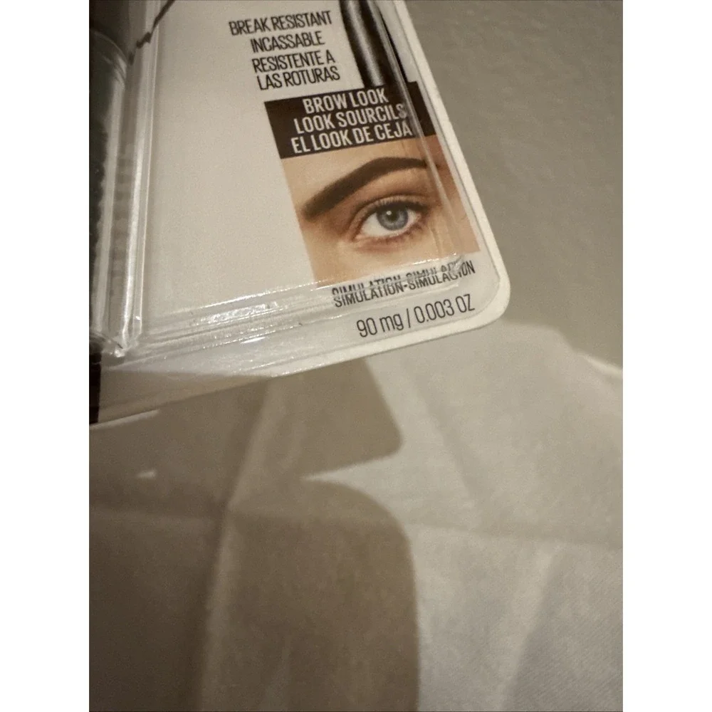 Maybelline Brow Ultra‎ Slim Eyebrow Definer Pencil, Deep Brown 260, 0.003 oz